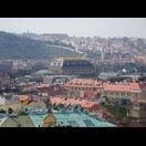 Blick vom Turm des Neustädter Rathauses Richtung Prager Nationalmuseum